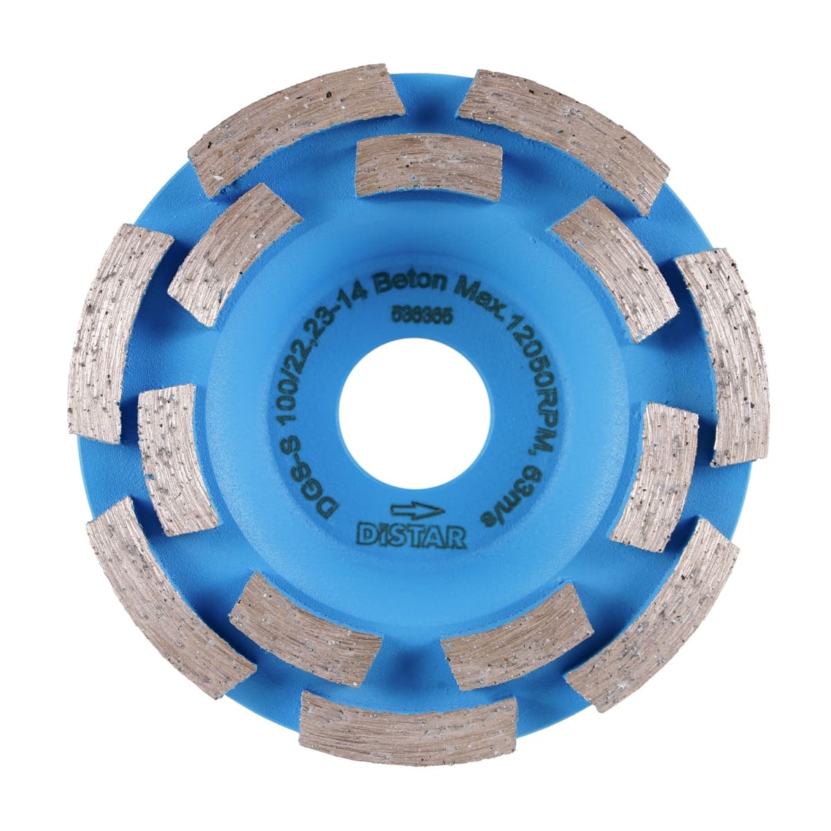 Distar Vaso de molienda DGS-S 100/22,23 Beton