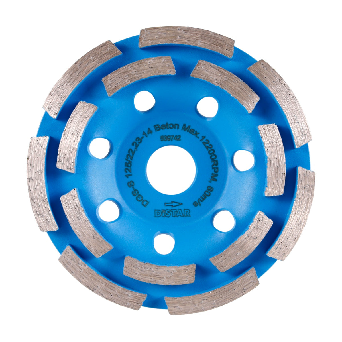 Distar Vaso de molienda DGS-S 125/22,23 Beton