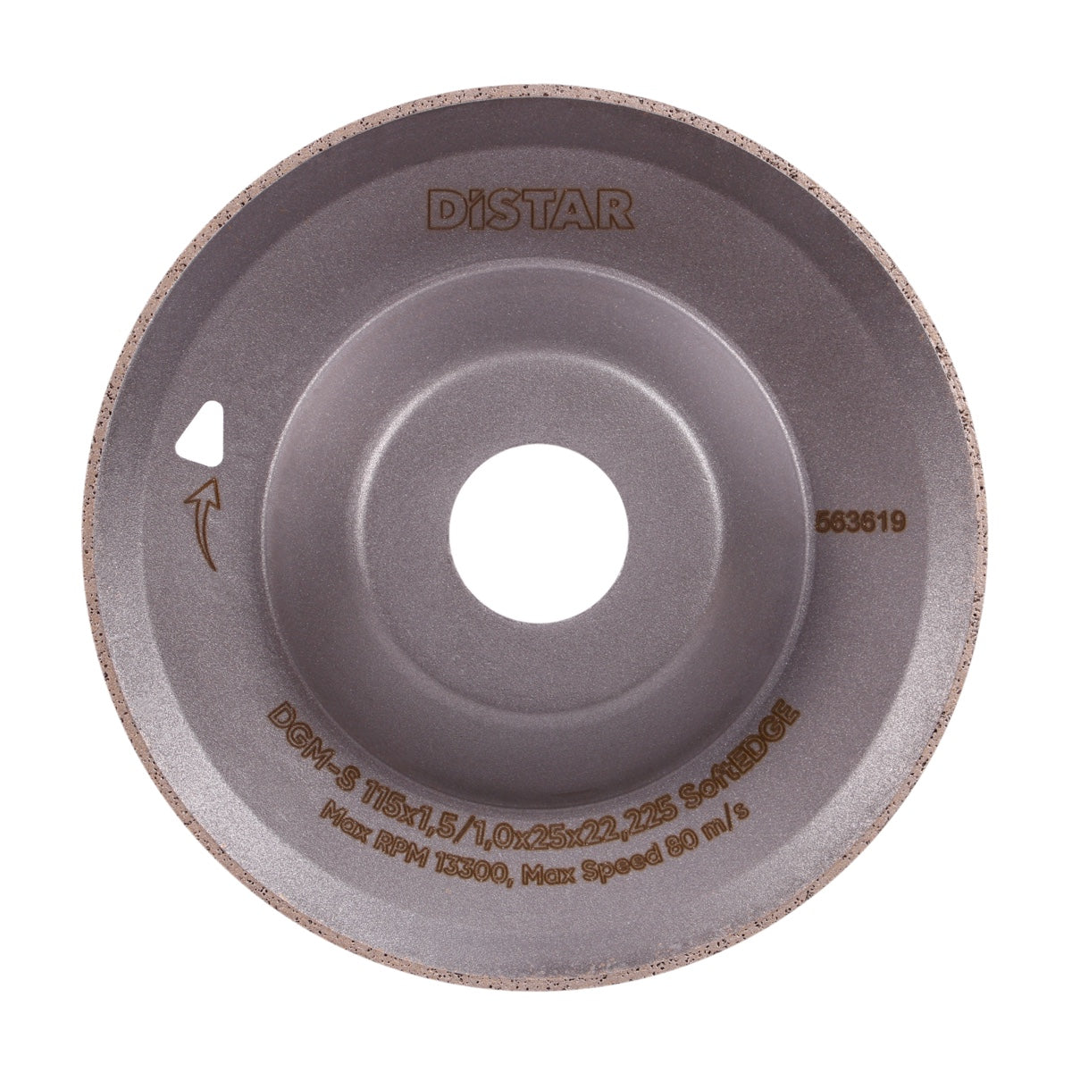 Vaso de molienda Distar 115x22,225 SoftEDGE