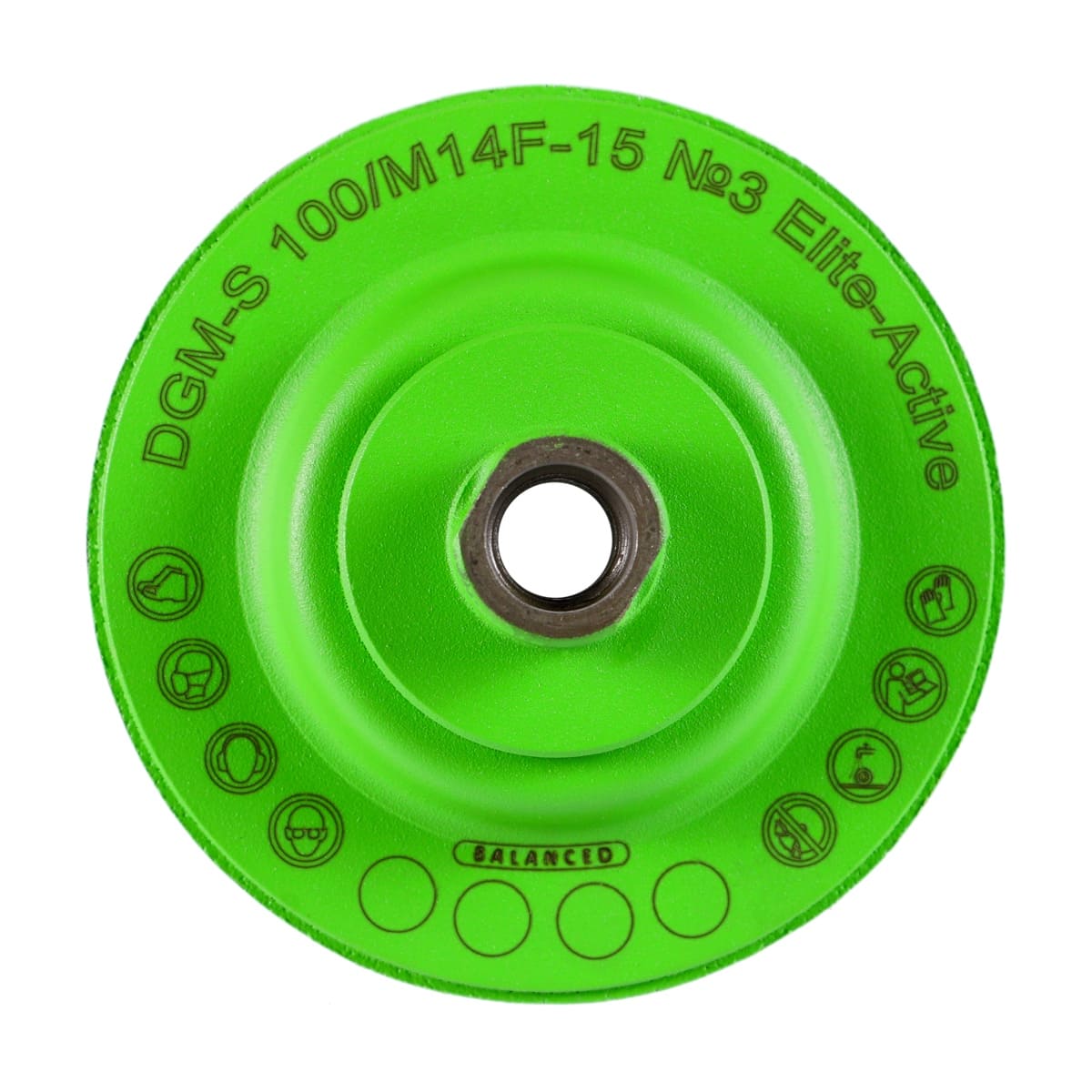 Distar Vaso abrasivo DGM-S 100/M14F №3 Elite-Active