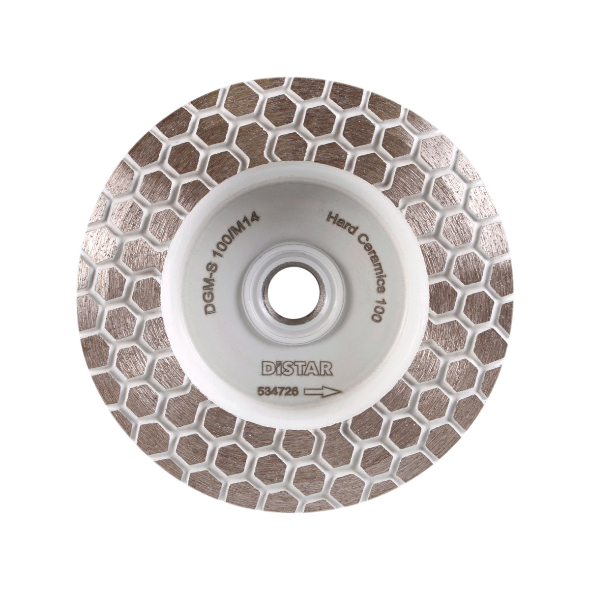 Distar Vaso de molienda DGM-S 100/M14 Cerámica dura 60