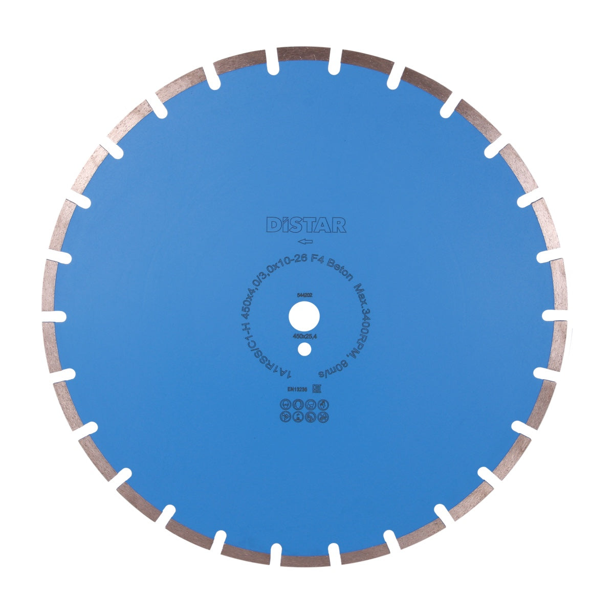 Distar Disco de corte diamante 1A1RSS 450 Beton PRO