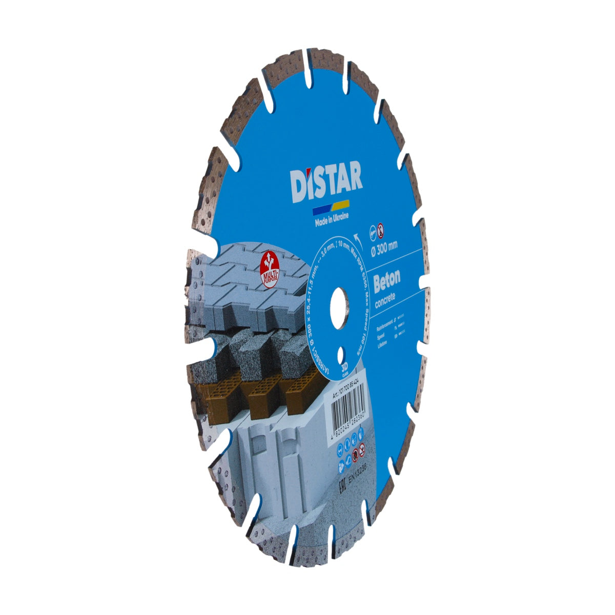 Distar Disco de corte diamante 1A1RSS 300 Beton PRO