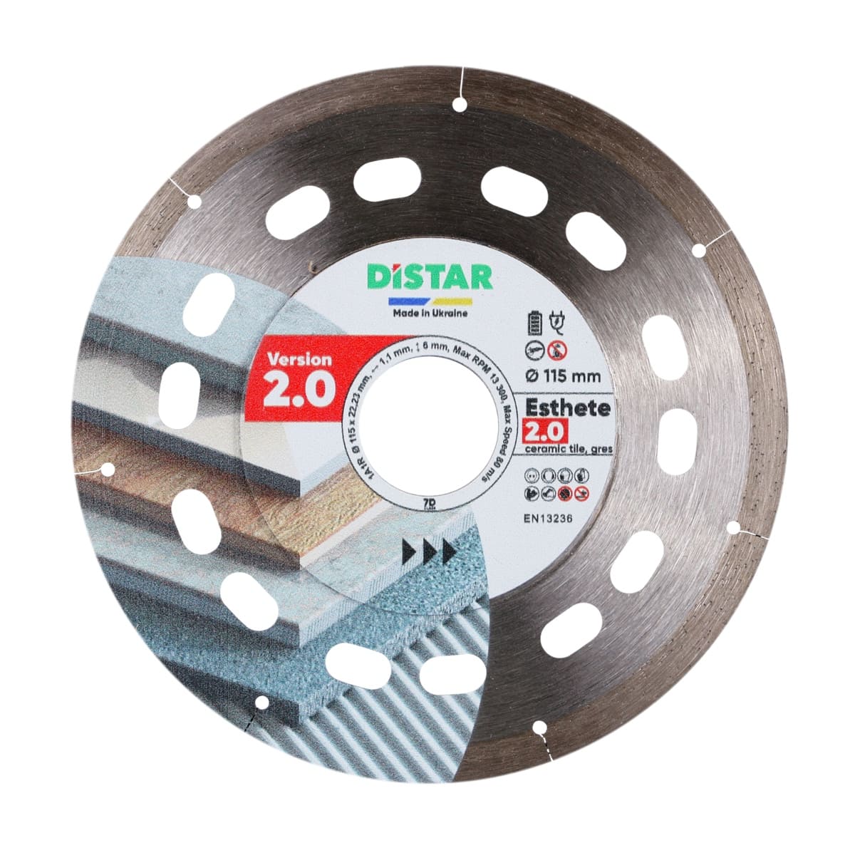 Distar Disco de corte diamante 1A1R 115x1,1x6x22,23 Esthete 2.0