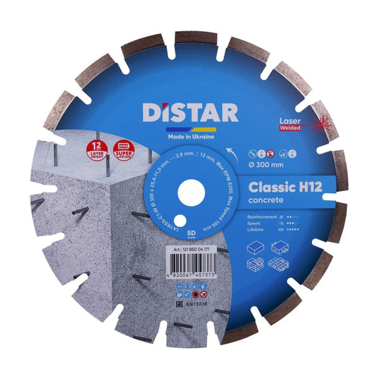 Distar Disco de corte diamantado 1A1RSS 304 Classic H12