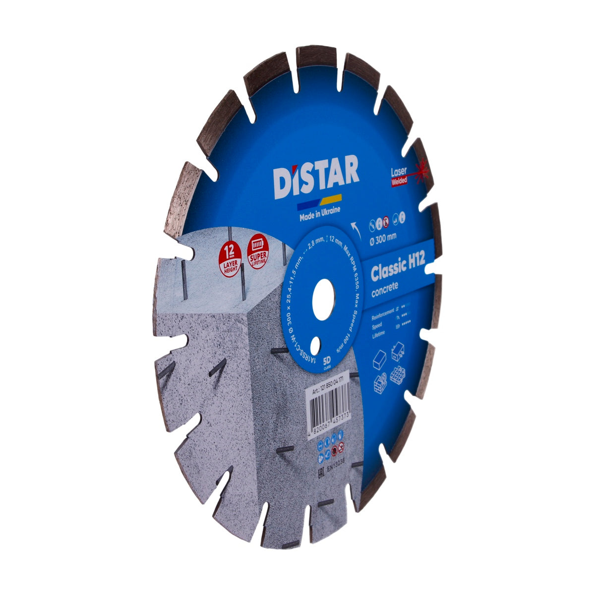 Distar Disco de corte diamantado 1A1RSS 304 Classic H12