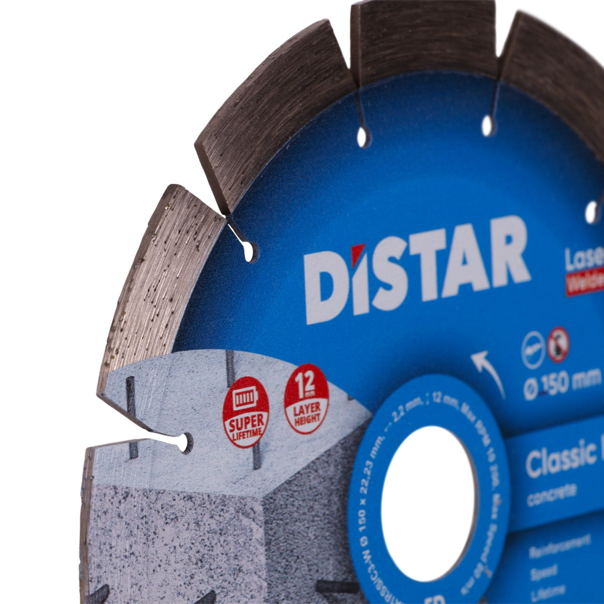 Distar Disco de corte diamantado 1A1RSS 150 Classic H12
