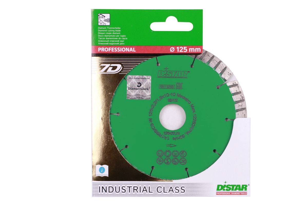 Distar Disco de corte diamante 1A1RSS 125 Maestro H12