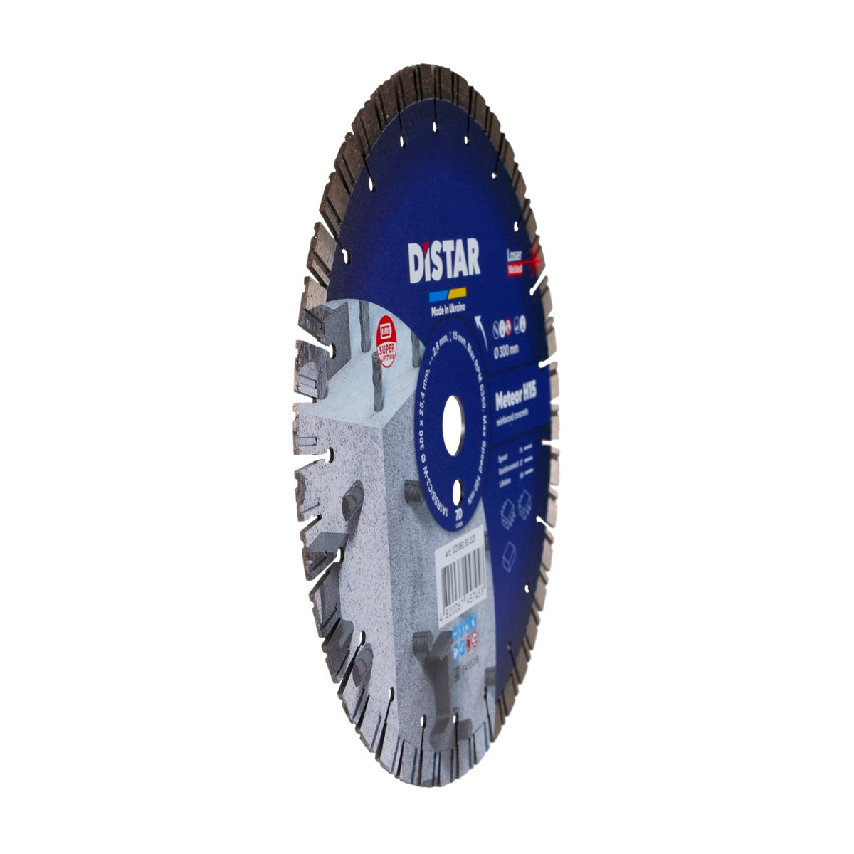 Distar Disco de corte diamante 1A1RSS 300 Meteor H15