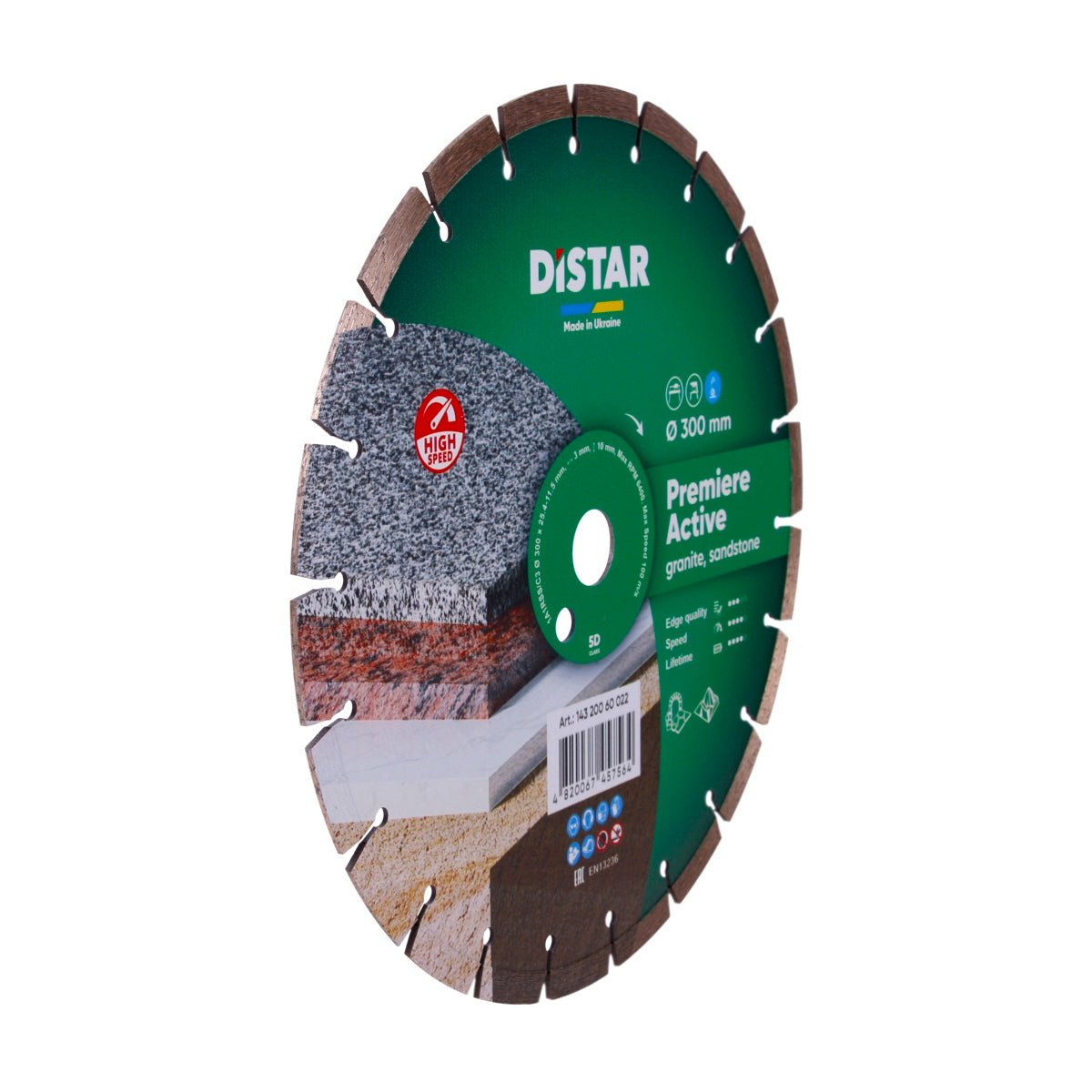 Distar Disco de corte diamante 1A1RSS 300 Premier Active