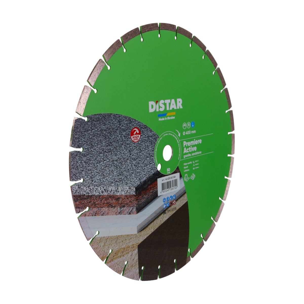 Distar Disco de corte diamante 1A1RSS 400 Premier Active