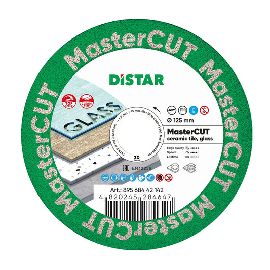 Distar Disco de corte diamante 1A1R V 125 MasterCut