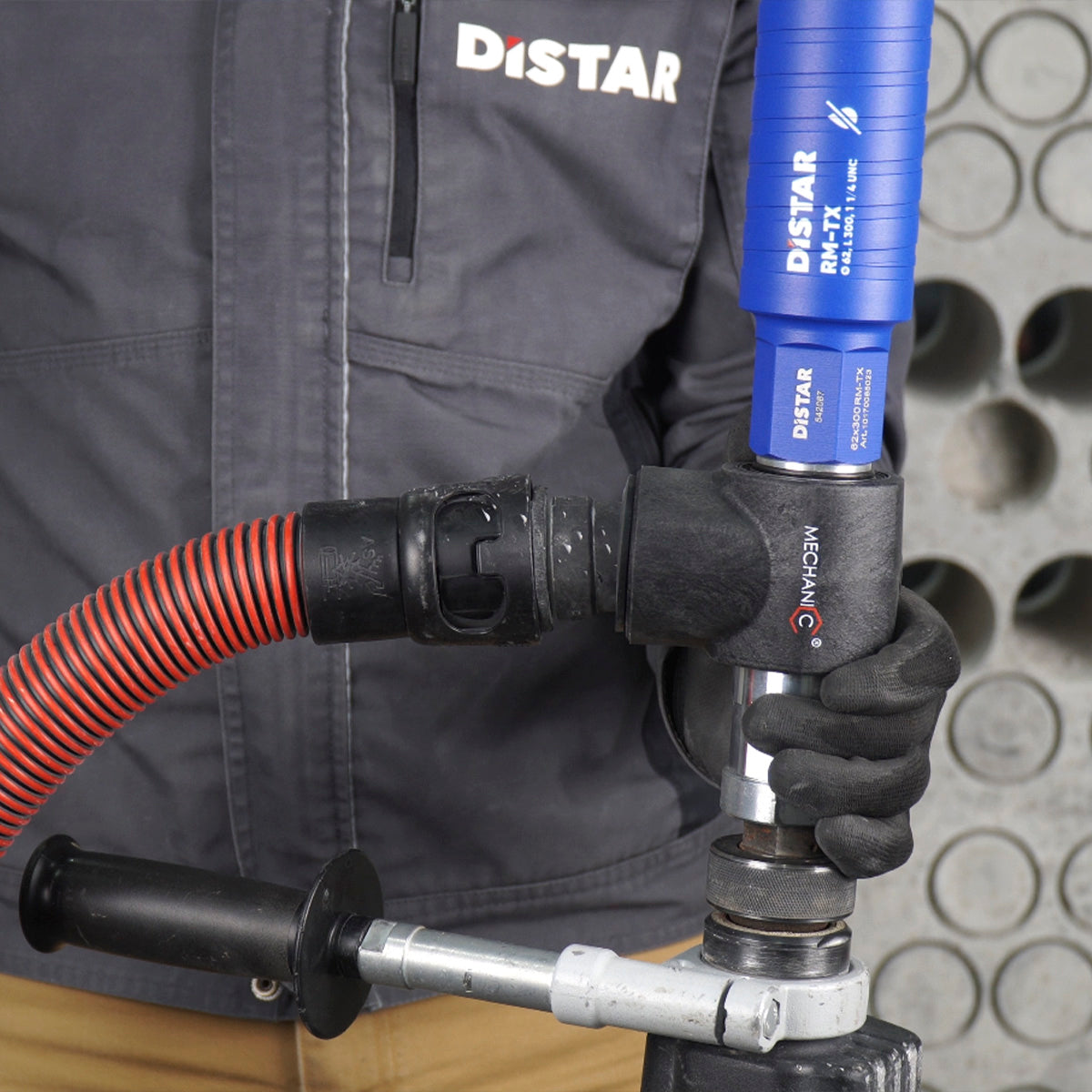 Distar Colector de polvo DrillSTREAM Aluminio