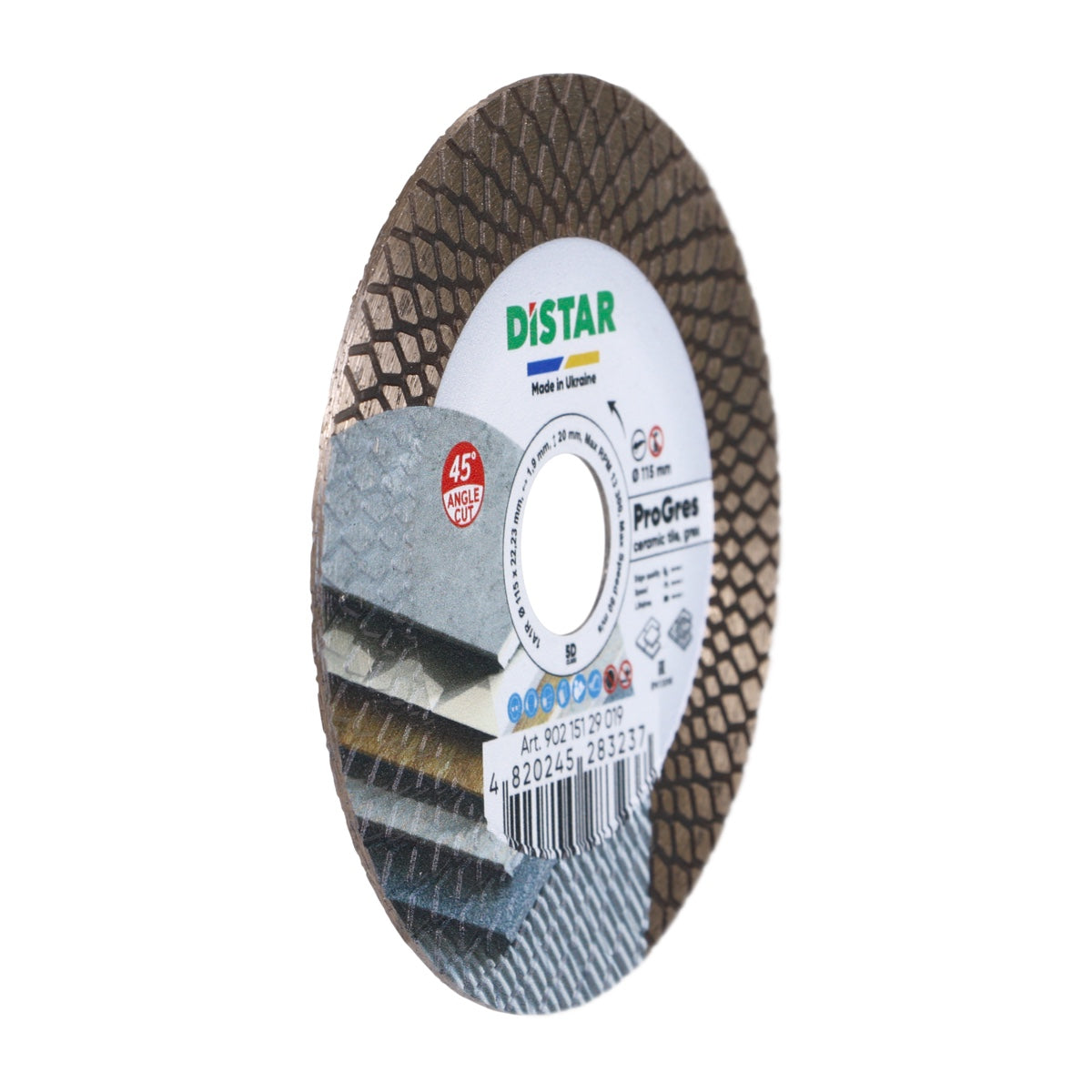 Distar Disco de corte diamante 1A1R 115x1,9x8/20x22,23 PRO Gres