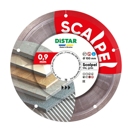 Disco de corte diamante Distar 101,6x22,23 Bisturí