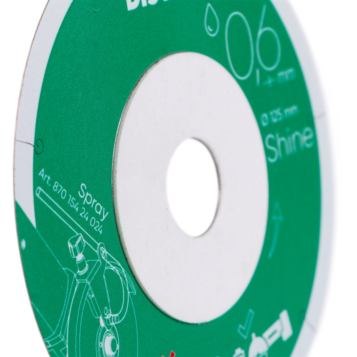 Distar Disco de corte diamante 1A1R 125x0,6x22,23 Brillo