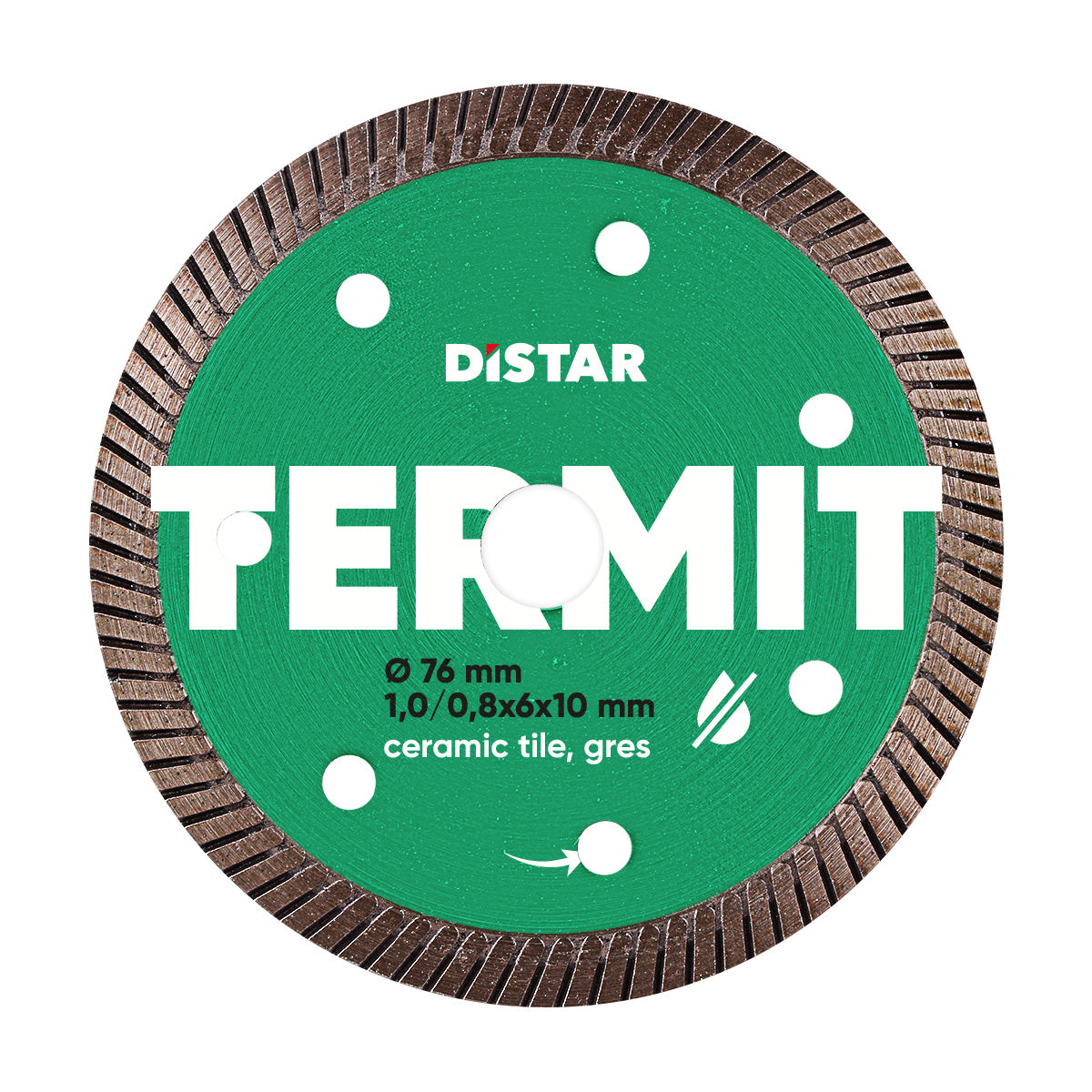Disco de corte diamante Distar 76x10 Termit