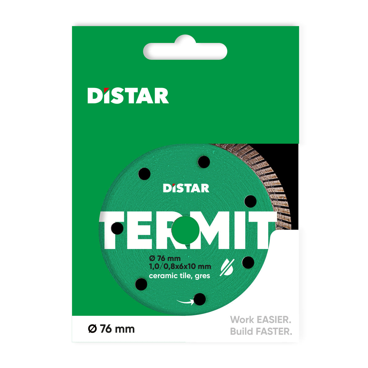 Disco de corte diamante Distar 76x10 Termit