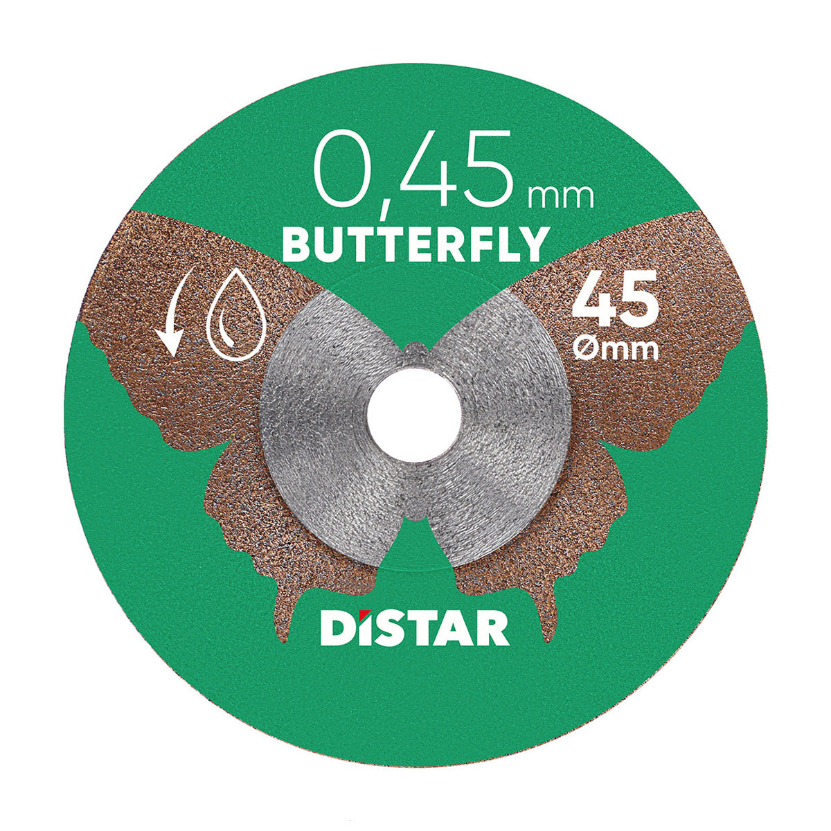 Disco de corte diamante Distar 1A1R 45x0,45x5,8H Butterfly