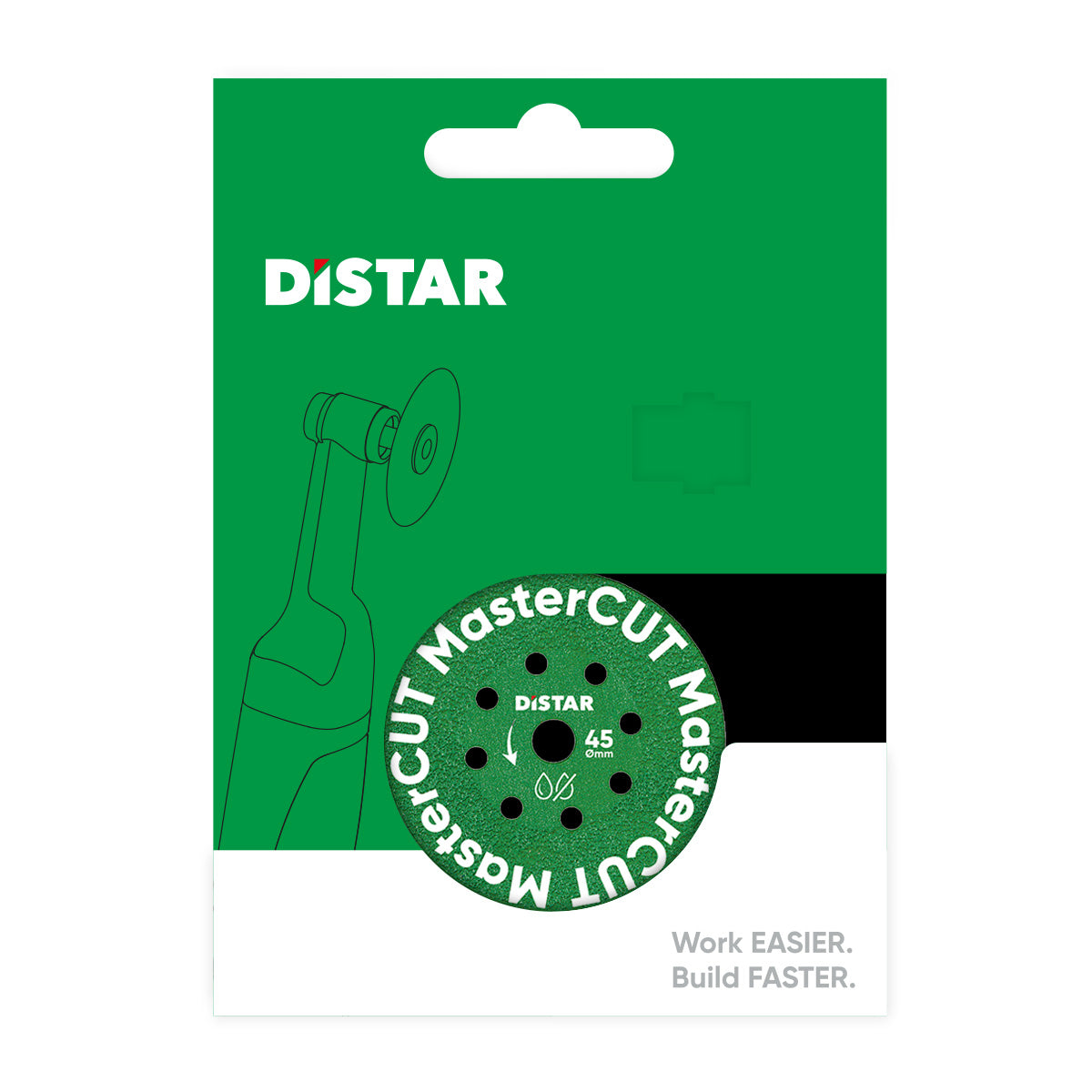 Disco de corte diamante Distar 45x0,8x4x5,8 MasterCUT