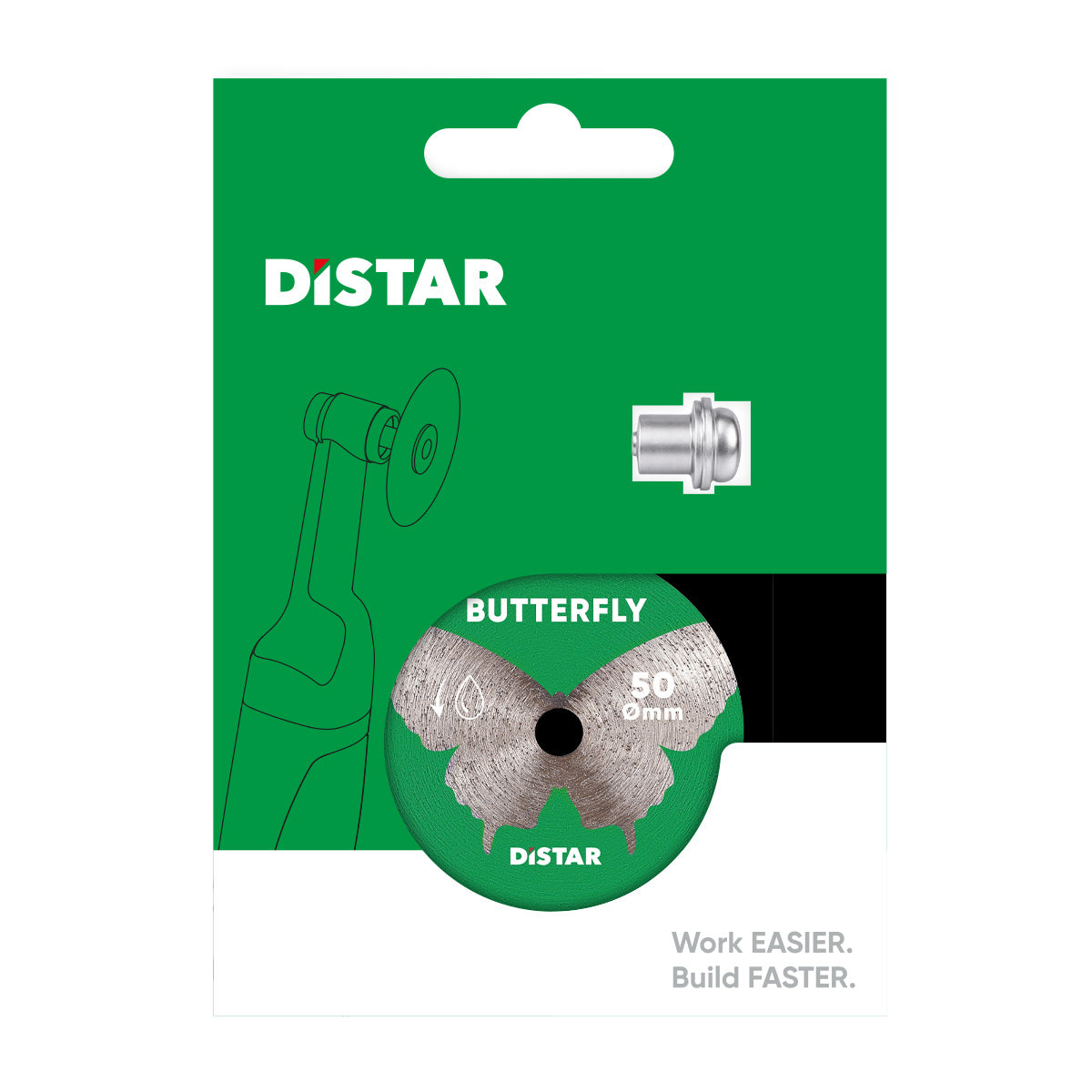Disco de corte diamante Distar 50 Mariposa 3,2-3,0F