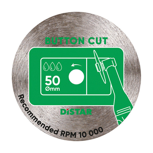 Disco de corte diamante Distar 50x0,8x5,8 ButtonCut