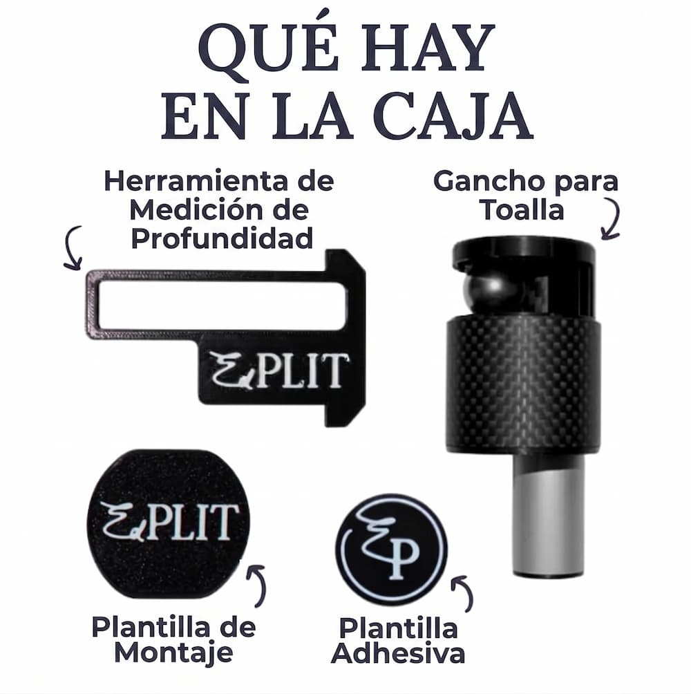 EDPLIT Hidden Towel Support - Magnet Ball System