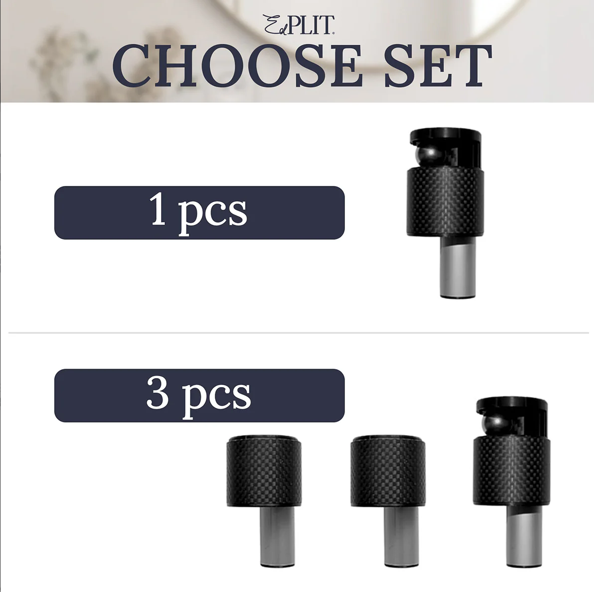 EDPLIT Hidden Towel Support - Magnet Ball System