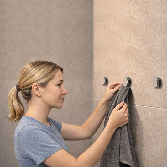 EDPLIT Hidden Towel Support - Magnet Ball System