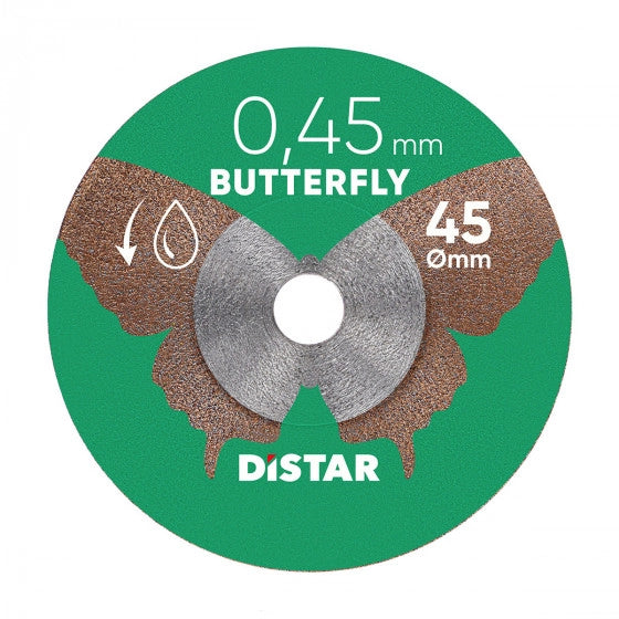 Disco de corte diamante Distar 45x0,45x5,8H Mariposa