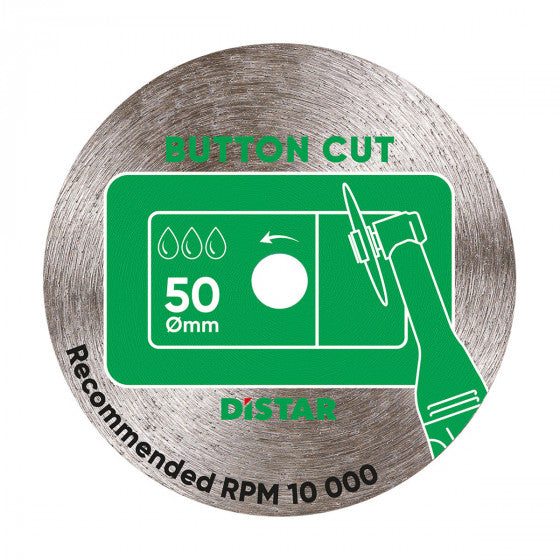 Disco de corte diamante Distar 50x0,8x5,8 ButtonCut