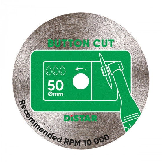Disco de corte diamante Distar 50x0,8x5,8 ButtonCut