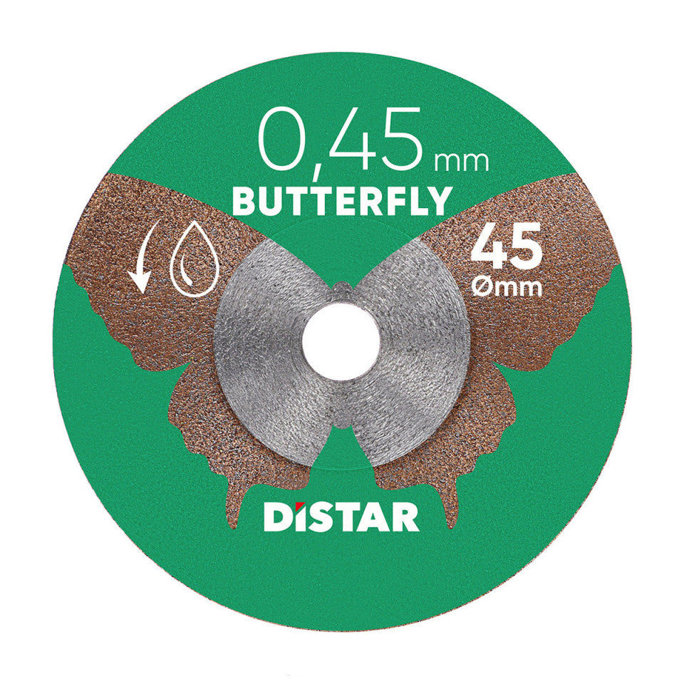Disco de corte diamante Distar 45x0,45x5,8H Mariposa