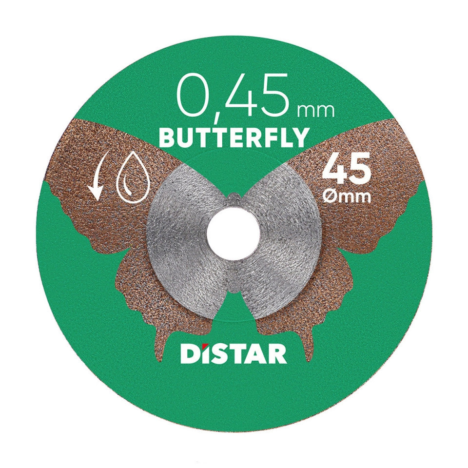 Disco de corte diamante Distar 45x0,45x5,8H Mariposa