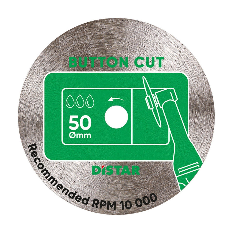 Disco de corte diamante Distar 50x0,8x5,8 ButtonCut